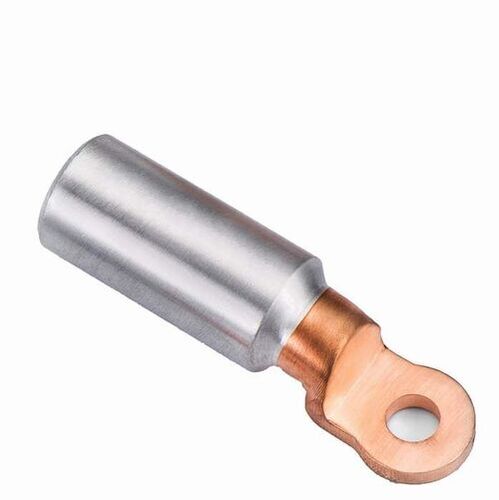 Cable Bimetal Lug For Termination - Aluminum, Silver and Golden | High Conductivity, Corrosion Resistance, Heat Resistance, Mechanical Strength, Reliable Connection, Longevity