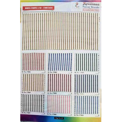 Doriya Stripes 2/60 Uniform Fabric