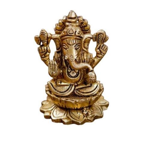 Polish Finished Premium Design Ganesh Statue