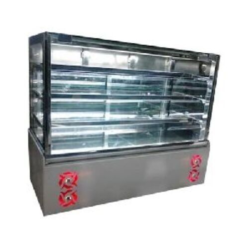 Bakery Display Counters - Color: Silver