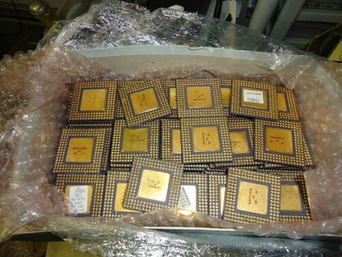 Ceramic Gold Cap CPU Processor