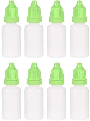 Plastic Dropper Bottle - Color: White