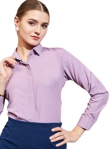 Women''s Formal Shirts - Cotton, Sizes S to XL | Full Sleeves, Breathable, Elegant Button Closure, Perfect for Gifting