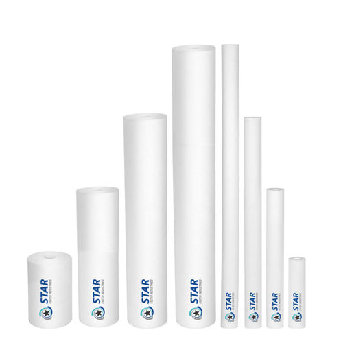 Spun Filter Cartridge - Polypropylene Material, Multiple Sizes , Durable and Lightweight with Consistent Filtration Performance