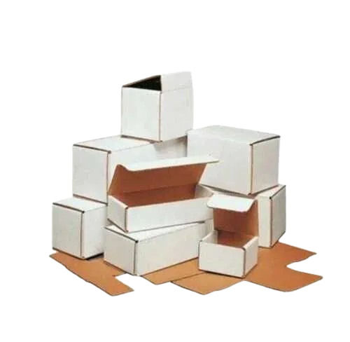 Corrugated Boxes - Color: White