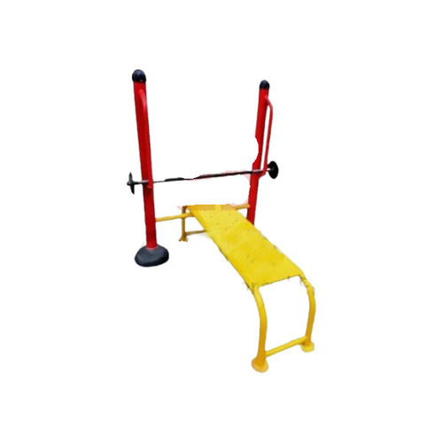 Stockton Flat Bench Press - Heavy-Duty Steel Adjustable Height Compact Design | Comfortable Padded Surface Suitable for Home Gyms Supports Various Weight Capacities