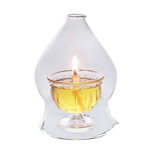 Akhand Diya - Color: White