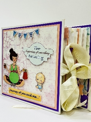 Handmade Paper Photo Album - Binding: Glue Binding