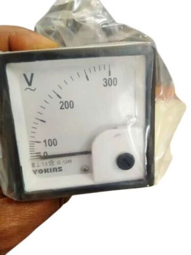 Secure Analog Panel Meter Voltmeters