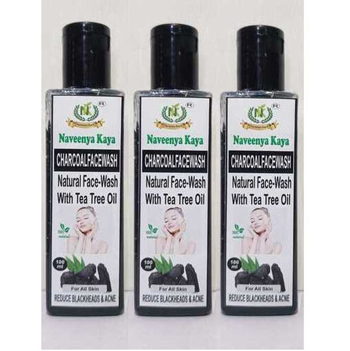 Charcoal Face Wash Combo 3 Pcs - Age Group: Adults