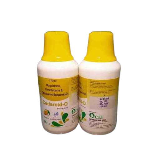 मागाल्ड्रेट सिमेथिकोन और ऑक्सेटाकाइन सस्पेंशन 170 मिलीलीटर