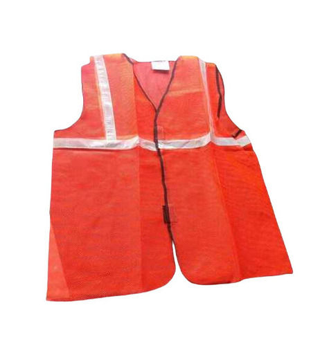 Reflective Safety Jacket - Color: Orange