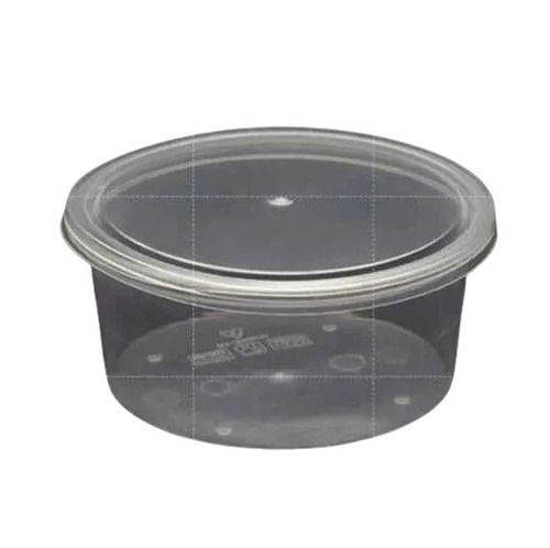 Transparent Plastic Container - Capacity: 250 Milliliter (Ml)