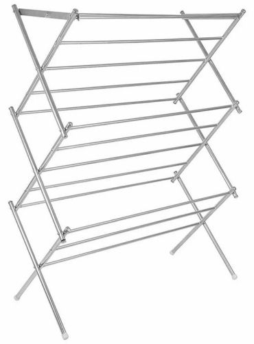 X Type Stainless Steel Cloth Drying Stand