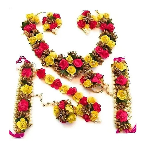 Artificial Flower Garland Toran Set - Material: Plastic
