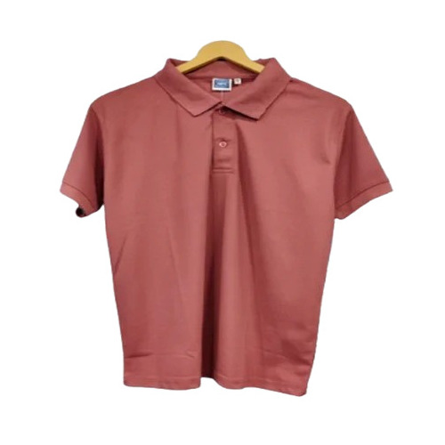 Men Plain Soft T-Shirt - Color: Baby Pink