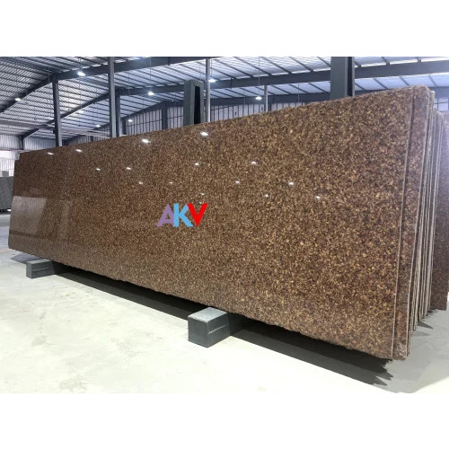 Sinduri Red Granite Slabs - 15-20mm Polished Finish | Durable, Stain Resistant, Ideal for Flooring