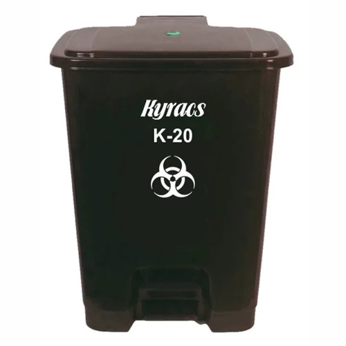 20 Ltr Pedal Dustbin - Plastic, Various Sizes Available | Easy to Clean, Very Spacious, Tested to Quality Standards, Delivered On Time