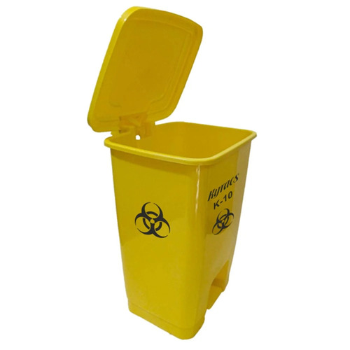 Round Bin With Lid - Plastic, Various Sizes Available, Various Colors, Easy to Clean and Crack Resistance
