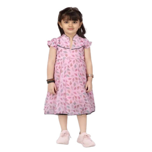 Girls Casual Wear Frock - Age Group: 2-7 Years