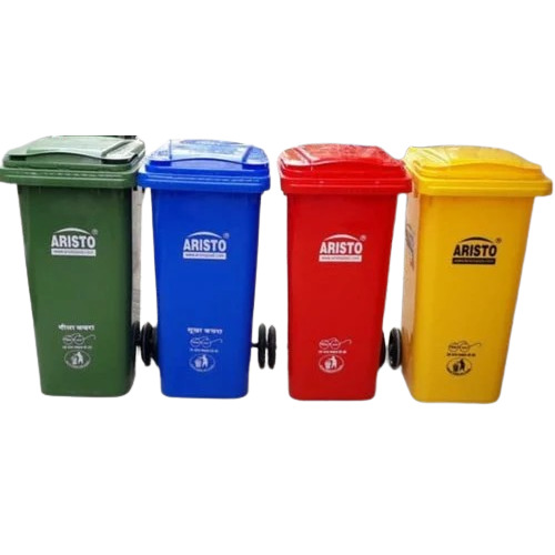 Hdpe Plastic Wheeled Dustbin 240 Ltr - Application: Housekeeping