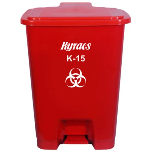 Pedal Waste Bin 15 Ltr - Application: Housekeeping