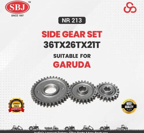 Side Gear Set 36X26X21 Teeth Suitable For Garuda - Color: Silver