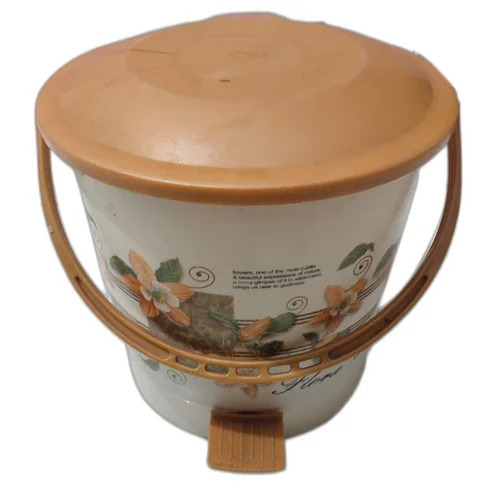 12 Liter Plastic Dustbin - Spacious Design, Easy to Clean | Crack Resistant Material, Quality Tested Standards, Low Price Range