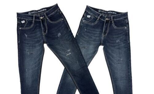 Denim Jeans Pants - Age Group: 13-15 Years