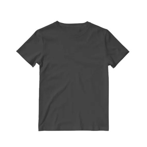 Mens Cotton Plain T-shirts - Regular Fit O-neck Collar Short Sleeves Gray | Lightweight Breathable Skin-friendly Fade & Wrinkle Resistant Machine Washable Perfect For Summer Casual Wear