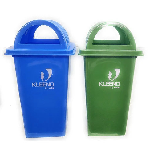 Plastic Dome Dustbin - Plastic Material, Various Sizes Available, Various Colors, Crack Resistant Design | Quality Tested, Timely Delivery