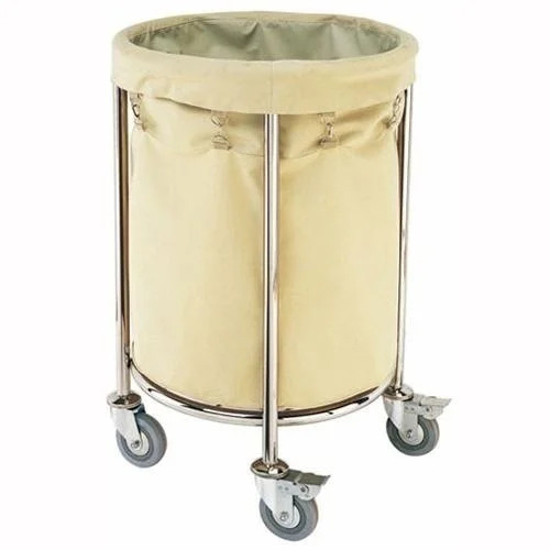 SS Dustbin Trolley - Spacious Design, Various Sizes Available | Delivered On Time, Low Price, Quality Tested