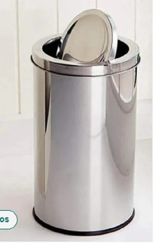 Stainless Steel Push Dustbins - Application: Housekeeping