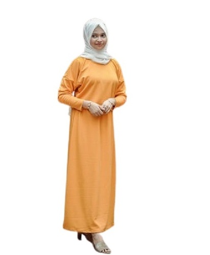 Yezwe Orange Turkish Short Top and Skirt Set