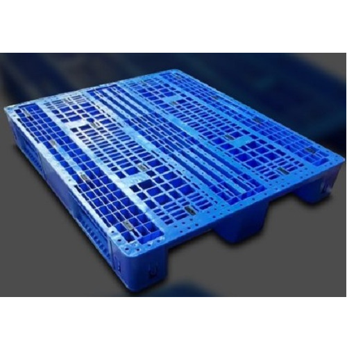 Blue Perforated Plastic Pallets - Size: Various Sizes Are Available