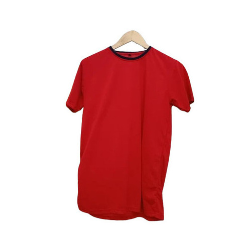 Red Plain T Shirts
