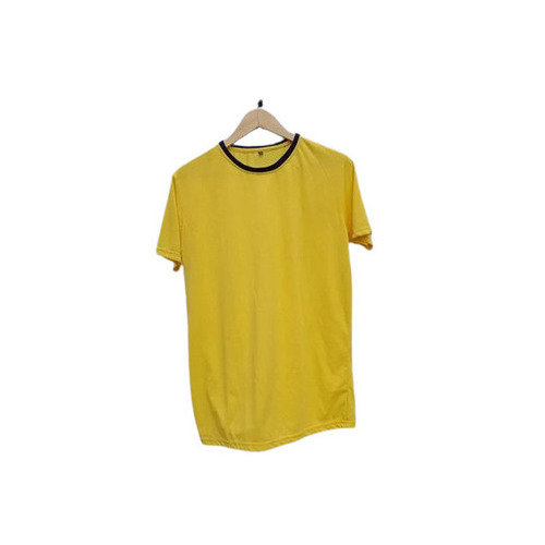 Yellow Plain T Shirts