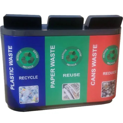 3 In 1 Plastic Dustbin