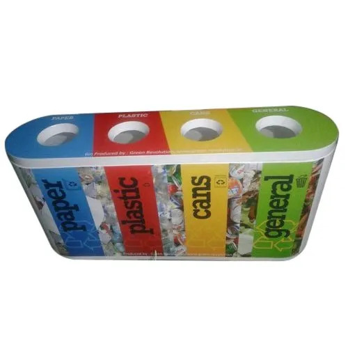 4 In 1 Plastic Dustbin