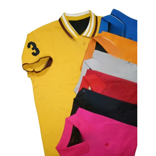 Men's Cotton Printed Polo Neck Half Sleeve T-shirt - Regular Fit Casual Wear Available In Various Sizes And Colors