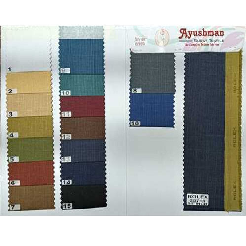 Rolex Cotton Suiting Fabric