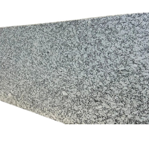 Snow White Granite - Durable Polished Slabs, Scratch Resistant Finish for Flooring Applications