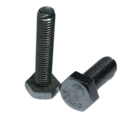 Ss Fasteners - Stainless Steel, Customized Size, Grey Color | Durable, Long Lasting, Polished Finish, Hexagonal Head Type, Solid Hardness