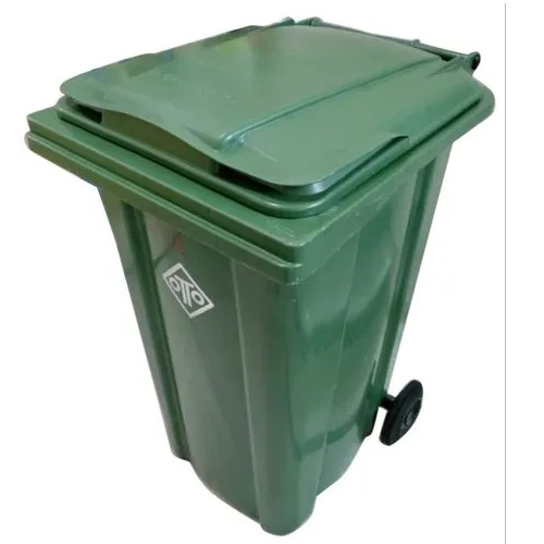120 Litre HDPE Wheeled Dustbin - Lightweight Plastic Material, Various Sizes Available - Ideal for Housekeeping, Multiple Color Options