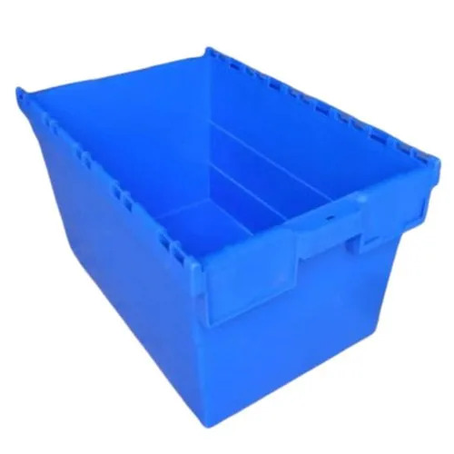 Grocery Plastic Crate - Color: Blue