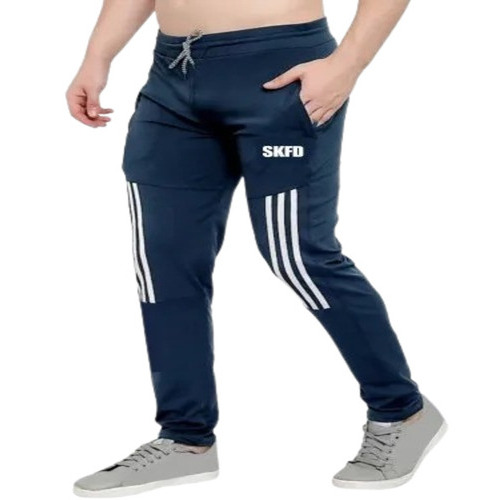 Mens Blue Lower - Feature: Anti Wrinkle