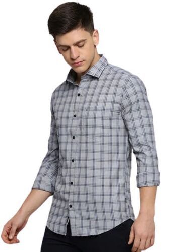 Premium Mens Checked Shirt