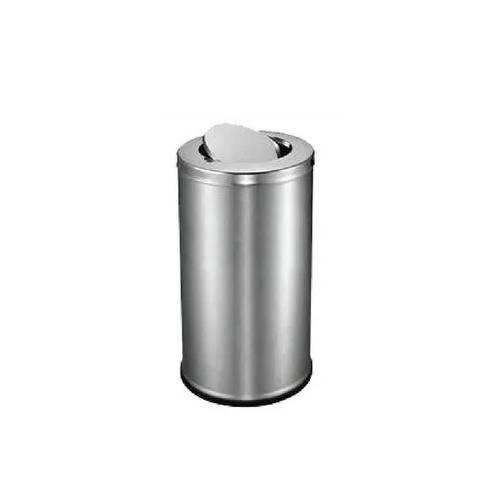 SS Swing Dustbin - Stainless Steel, Various Sizes Available, Various Colors Available - Low Price, Crack Resistant Material, Quality Tested for Durability