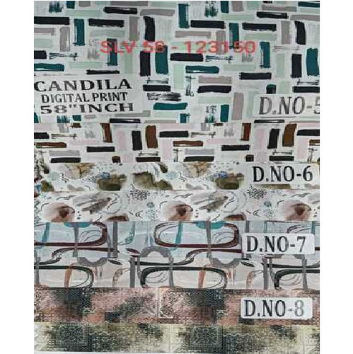 Candila Digital Print Shirting Fabric