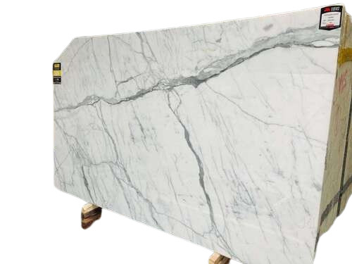 Marble Tiles - Customized Size White Color Polished Surface Finish | Durable Very Good Quality Fine Finish Other Marble Type